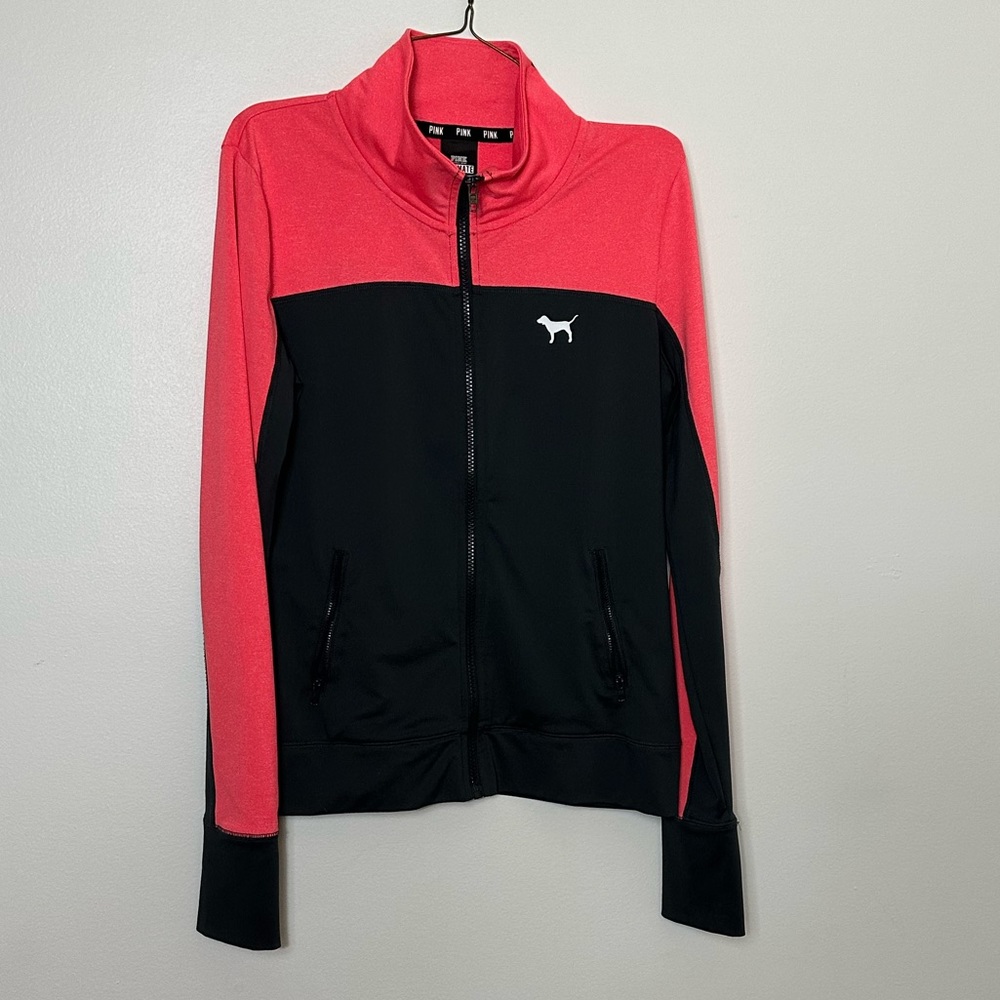 Pink Zip Up Athletic Jacket